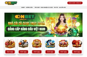 Bảng tỷ lệ kèo thể thao trực tiếp tại Onbet – cập nhật liên tục theo diễn biến trận đấu với margin cạnh tranh và ổn định